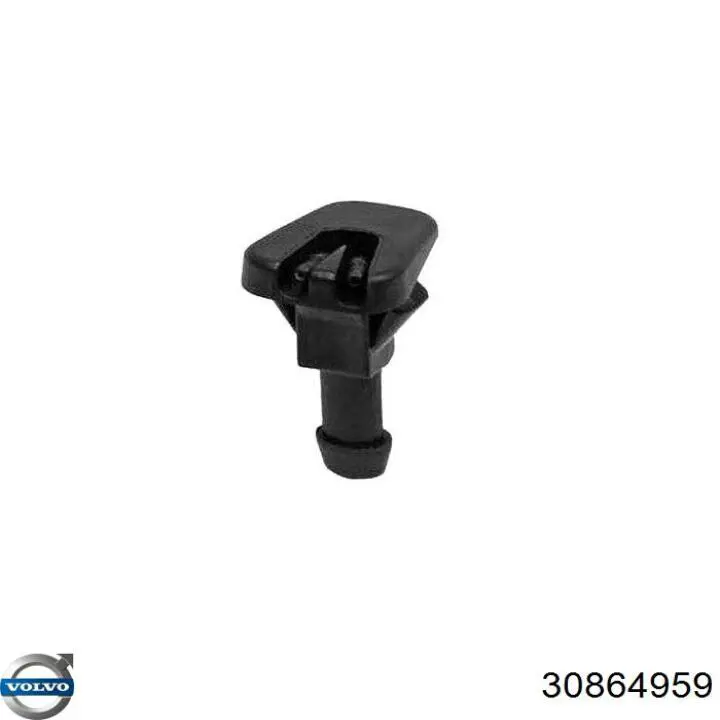 30864959 Volvo Форсунка омивача скла лобового, права