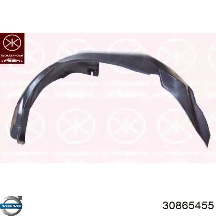 Підкрилок переднього крила, лівий Volvo 30865455 ціна, від 16.71 USD