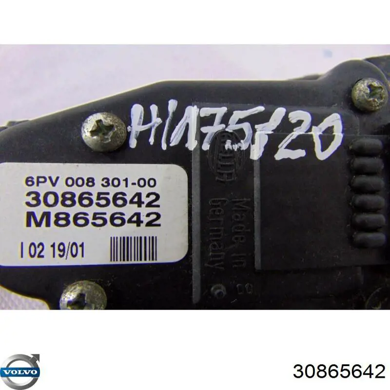 Купити 30865642 Volvo Педаль газу