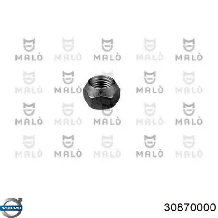 30870000 Volvo Гайка колеса