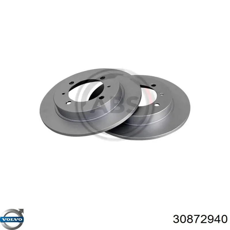 Купити 30872940 Volvo Диск заднього гальма
