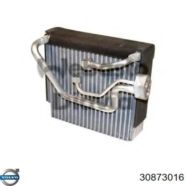 30873016 Volvo радіатор кондиціонера салонний, випарник