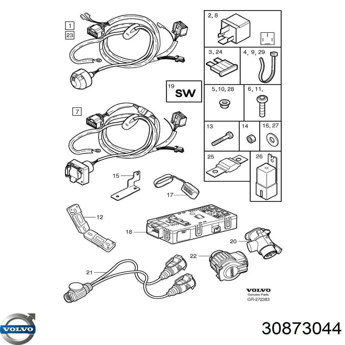 30873044 Volvo 