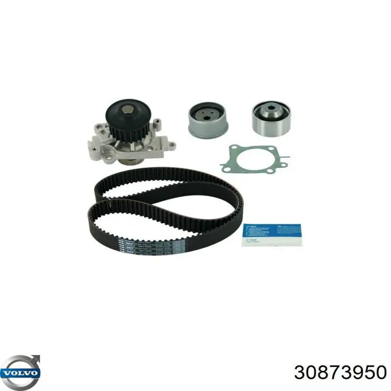 Зубчастий ремінь Volvo 30873950 ціна, від 25.36 USD