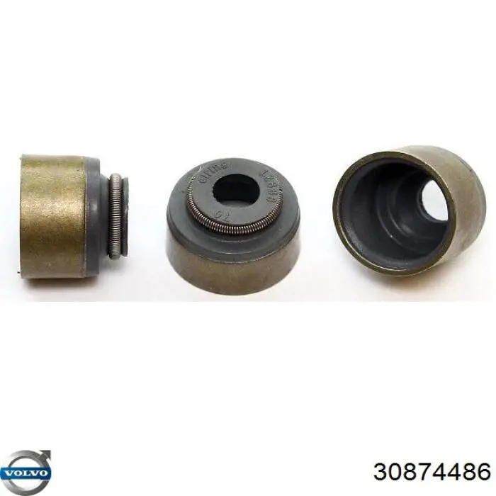 Сальник клапана (маслознімний), впуск/випуск Volvo 30874486 ціна, від 1.78 USD