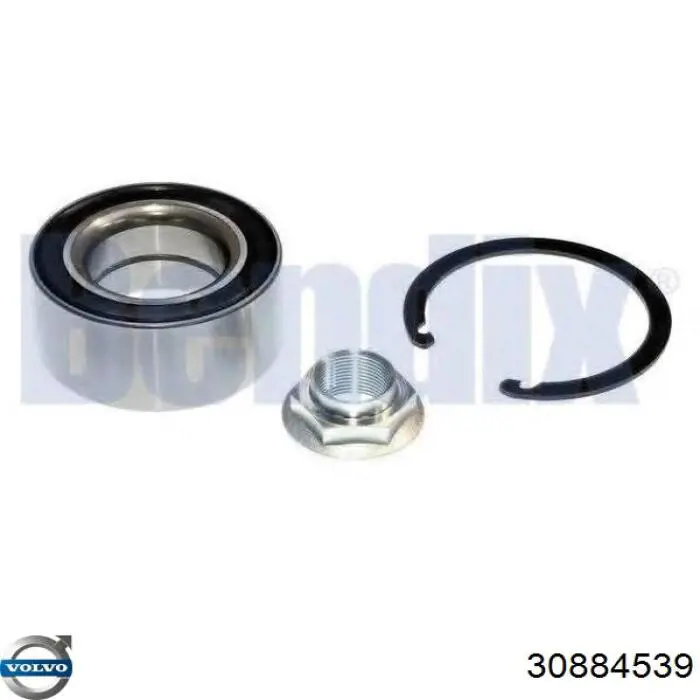 Комплект підшипник маточини передньої Volvo 30884539 ціна, від 19.96 USD