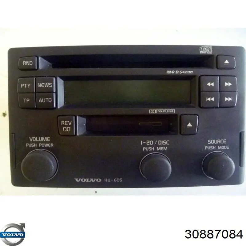  Volvo 30887084 ціна, від 46.40 USD