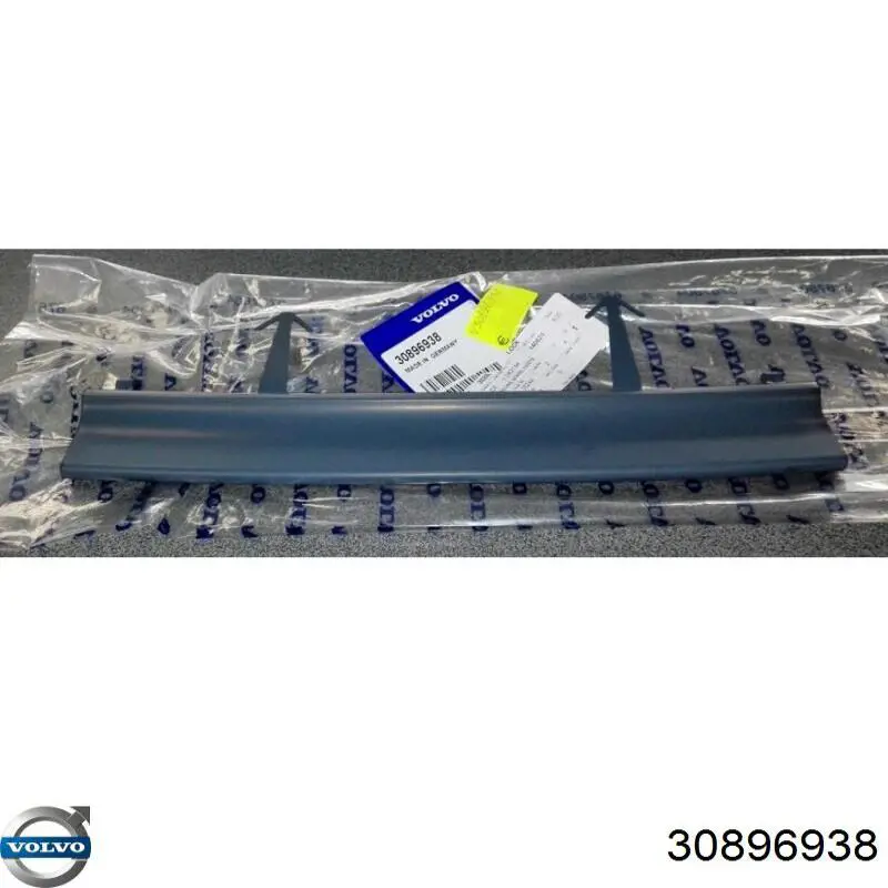 Накладка бампера переднього, центральна Volvo 30896938 ціна, від 86.55 USD