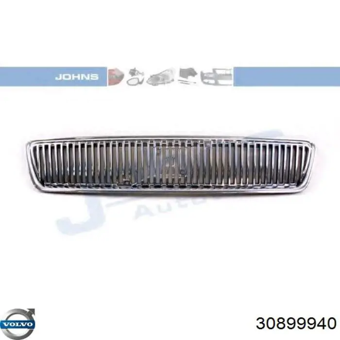 Облицювання радіатора Volvo 30899940 ціна, від 53.40 USD