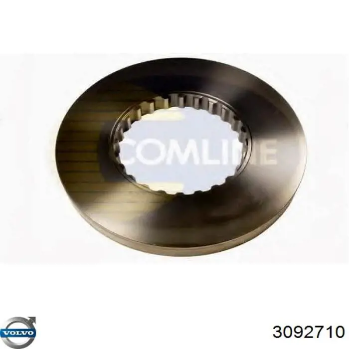 Гальмівні диски передні 3092710 Volvo