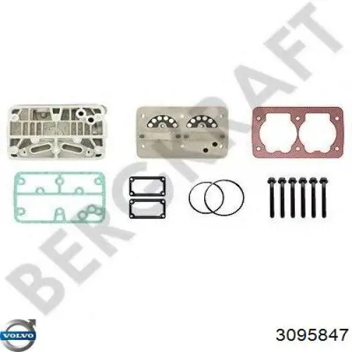Купити 244846 Diesel Technic Компресор, головка блока (TRUCK)