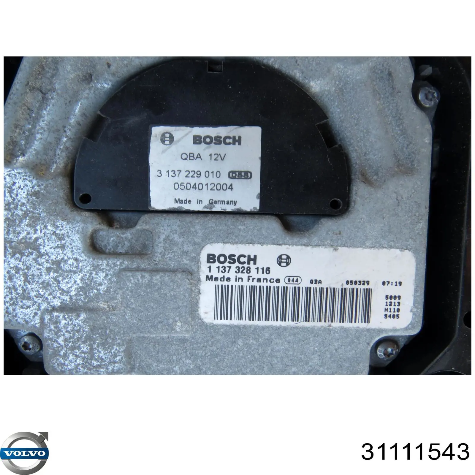Вентилятор радіатора Volvo 31111543 ціна, від 152.03 USD