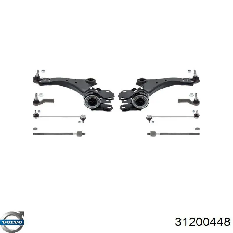 Купити 31200448 Volvo Важіль передньої підвіски нижній, правий