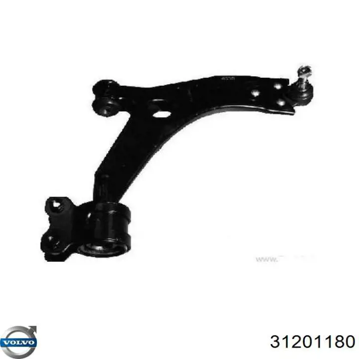 Важіль передньої підвіски нижній, правий Volvo 31201180 ціна, від 63.34 USD