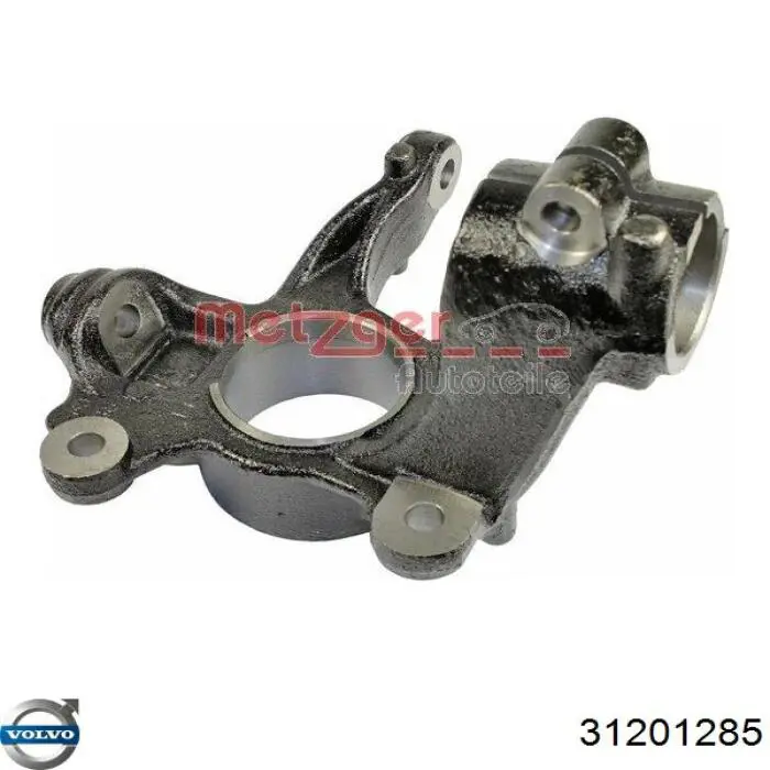 31201285 Volvo Цапфа - поворотний кулак передній, лівий