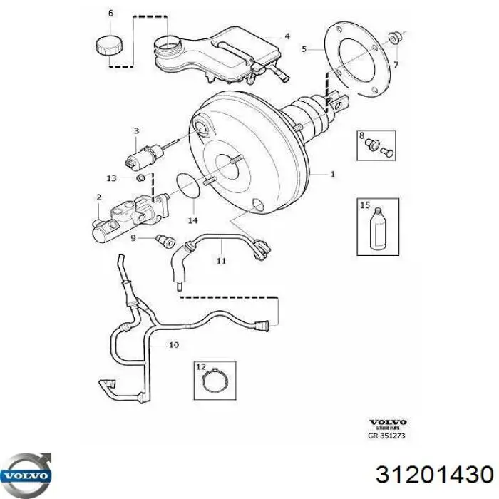  Volvo 31201430 ціна, від 335.74 USD