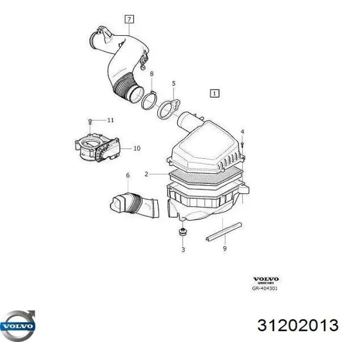  Volvo 31202013 ціна, від 25.34 USD