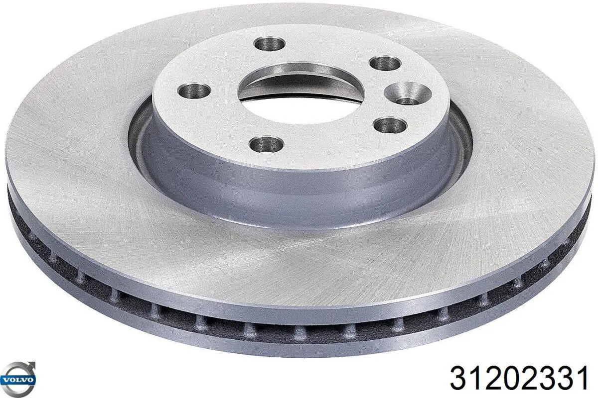 Диск переднього гальма Volvo 31202331 ціна, від 50.41 USD