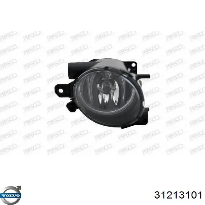 Туманка ліва Volvo 31213101 ціна, від 48.74 USD