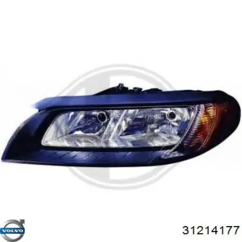 31214177 Volvo Фара правая