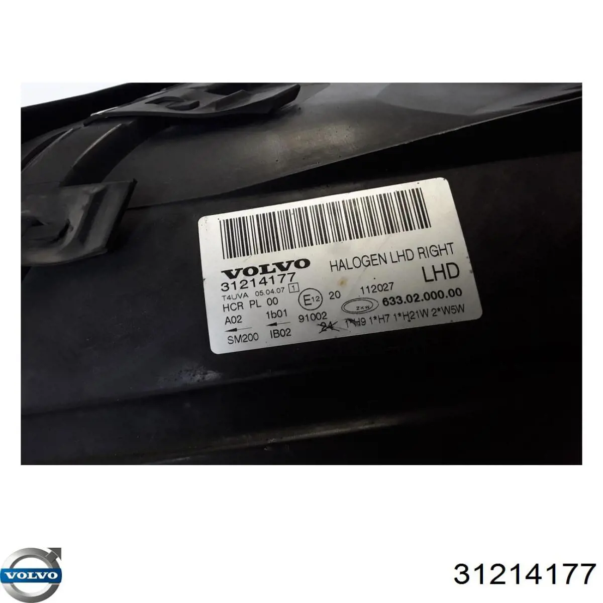Основна фара - вставка Volvo 31214177 ціна, від 177.95 USD