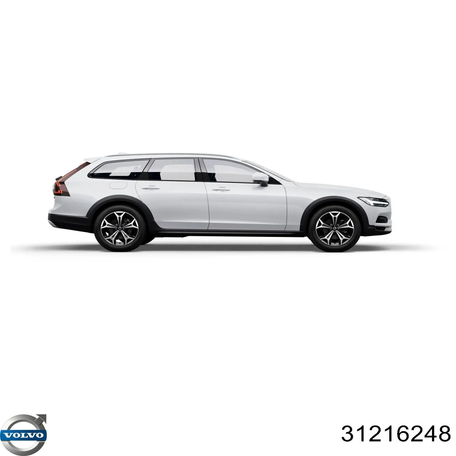 Свічка накалу 31216248 Volvo