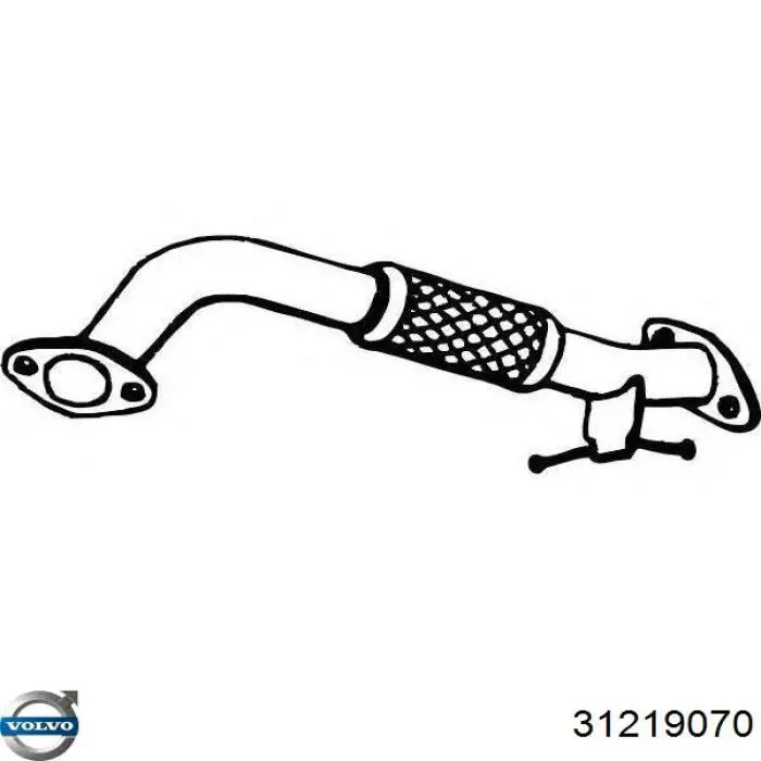 Глушник Volvo 31219070 ціна, від 12.67 USD