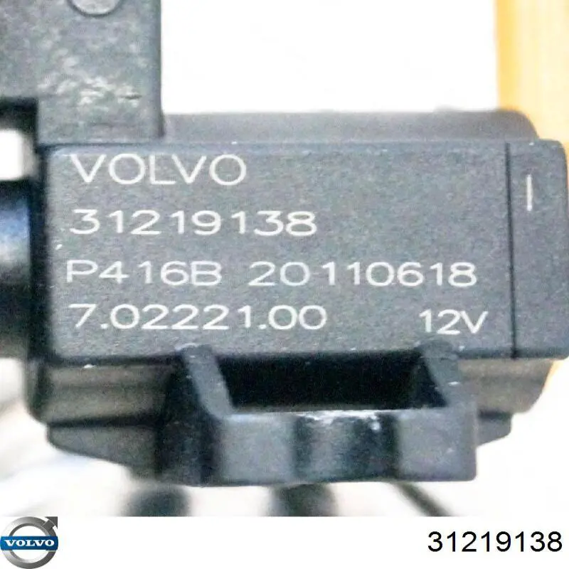 Клапан перетворювач тиску наддуву (соленоїд) 31219138 Volvo