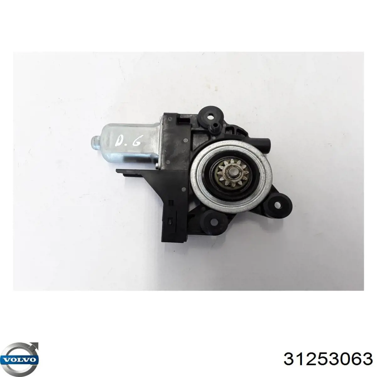 Механізм склопідіймача двері задньої, лівої 31253063 Volvo