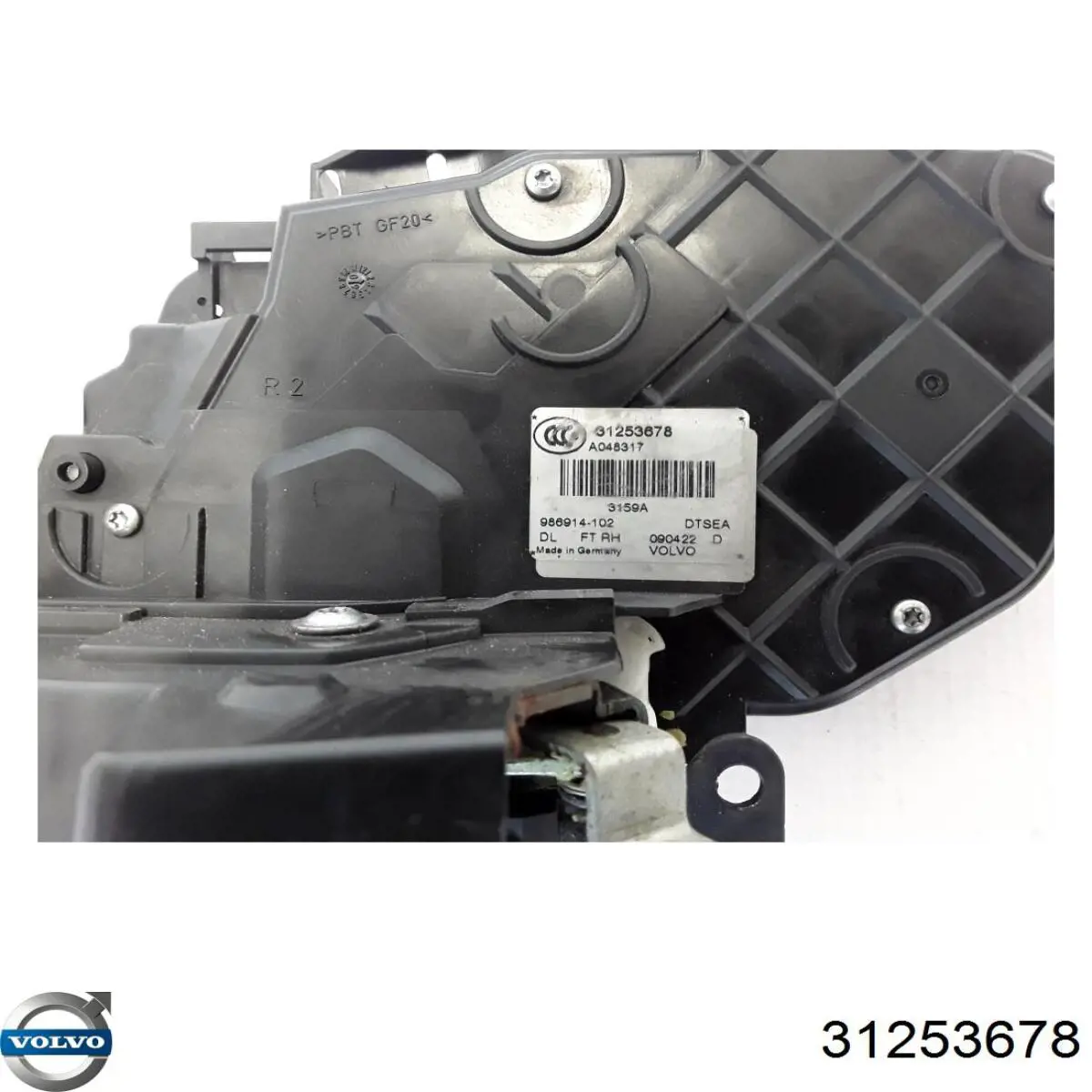Купити 31253678 Volvo Замок дверки правої передньої