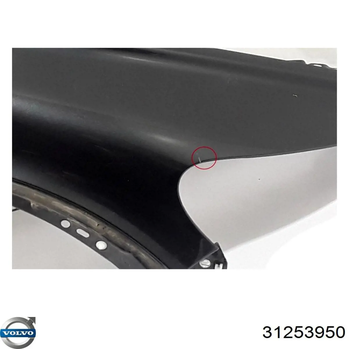 Крило переднє праве Volvo 31253950 ціна, від 84.36 USD