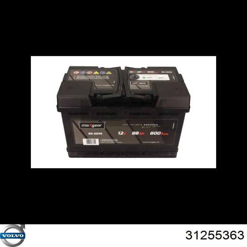 Купити 31255363 Volvo Автомобільна батарея