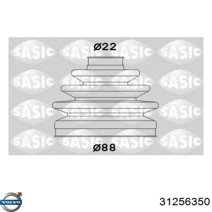 Купити 31256350 Volvo Пильник шарніра приводу