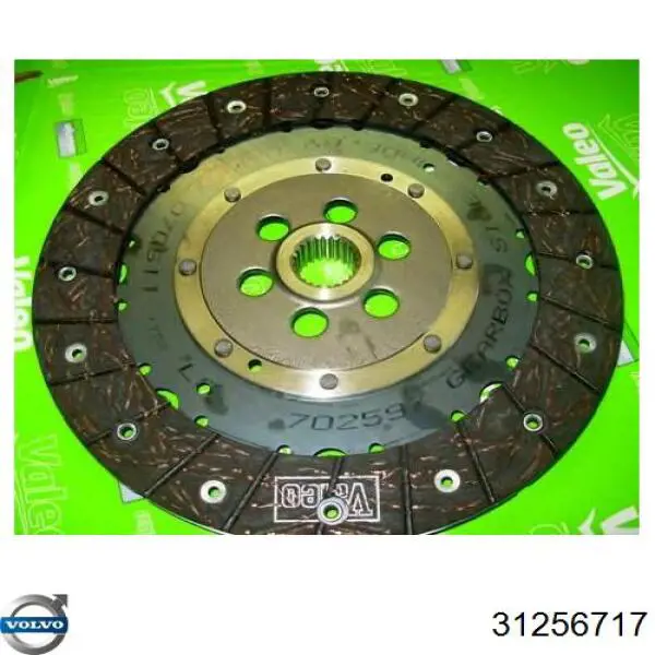 Зчеплення 31256717 Volvo