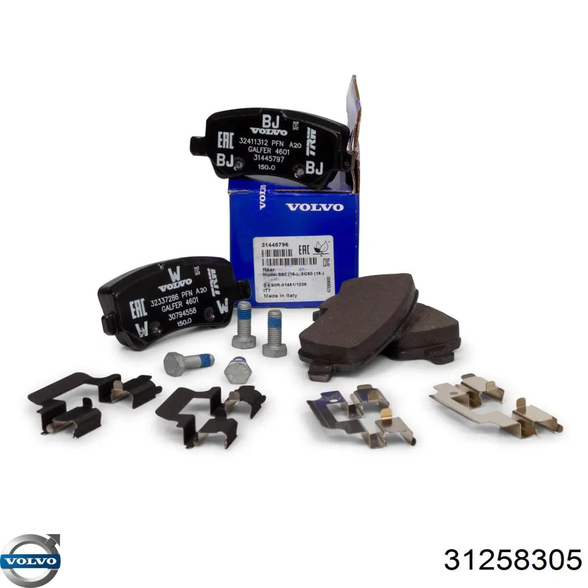Комплект ГРМ 31258305 Volvo