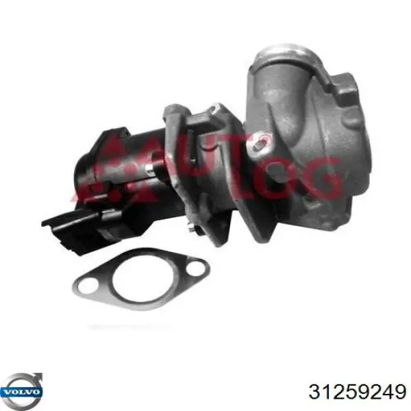 Клапан EGR Volvo 31259249 ціна, від 48.15 USD