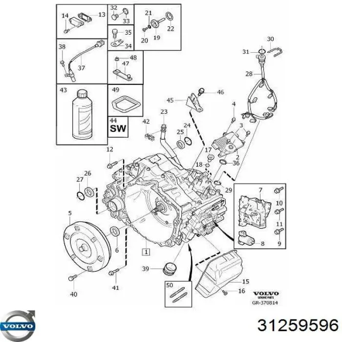 Купити 31259596 Volvo 