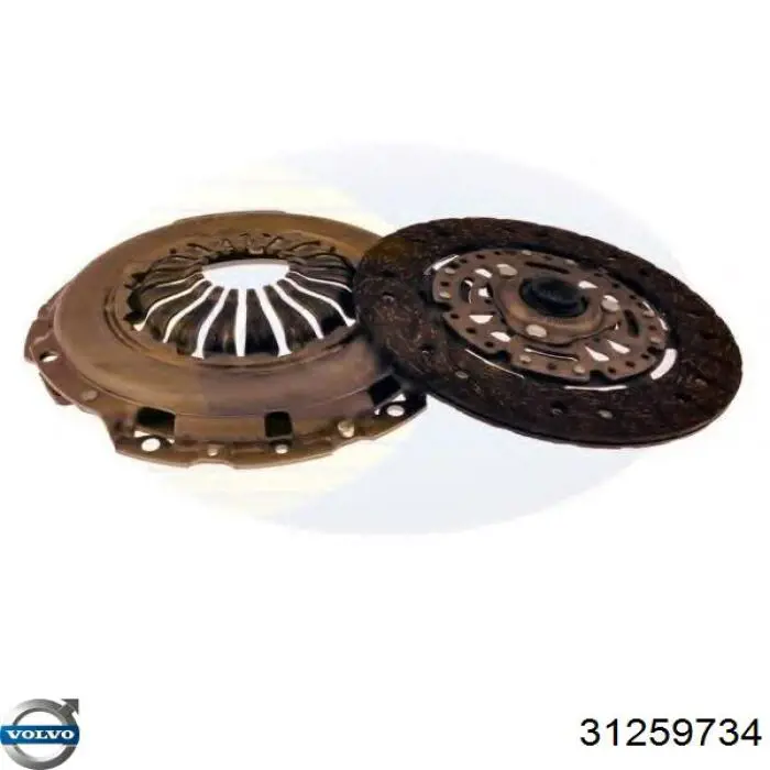 Купити 31259734 Volvo Комплект зчеплення (диск, корзина, підшипник)