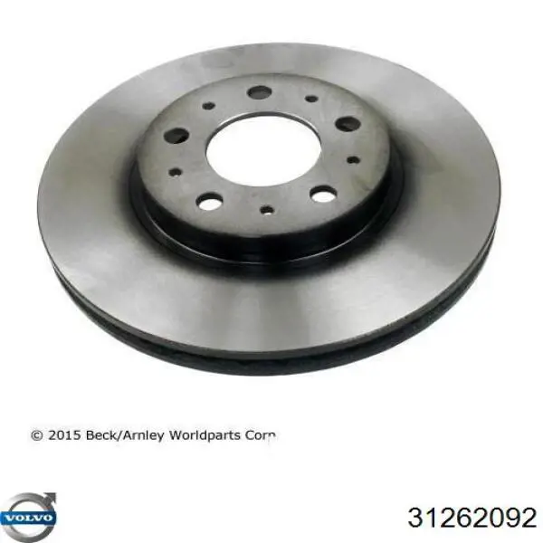 Диск переднього гальма Volvo 31262092 ціна, від 44.90 USD