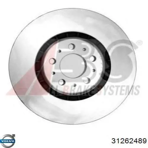 31262489 Volvo Гальмо дискове переднє