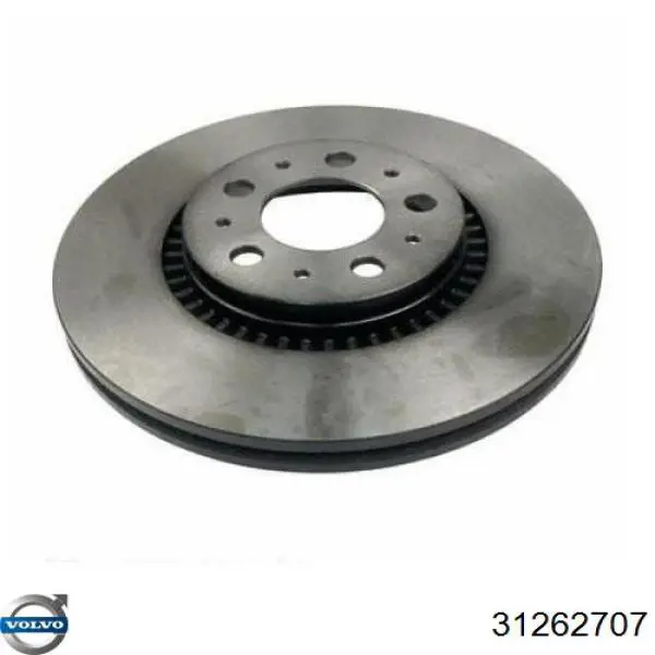 Диск переднього гальма Volvo 31262707 ціна, від 59.86 USD