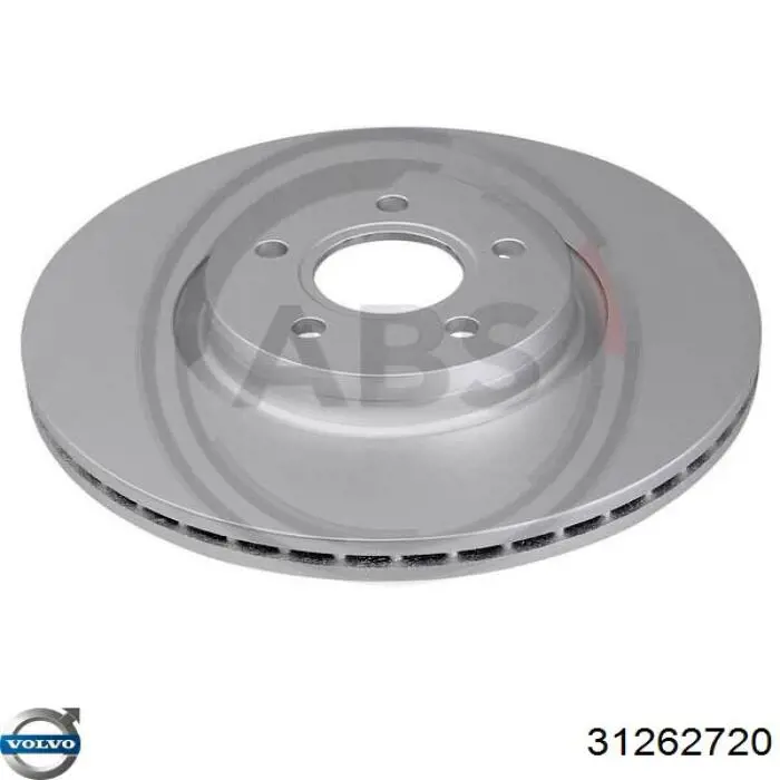 Диск переднього гальма Volvo 31262720 ціна, від 56.35 USD