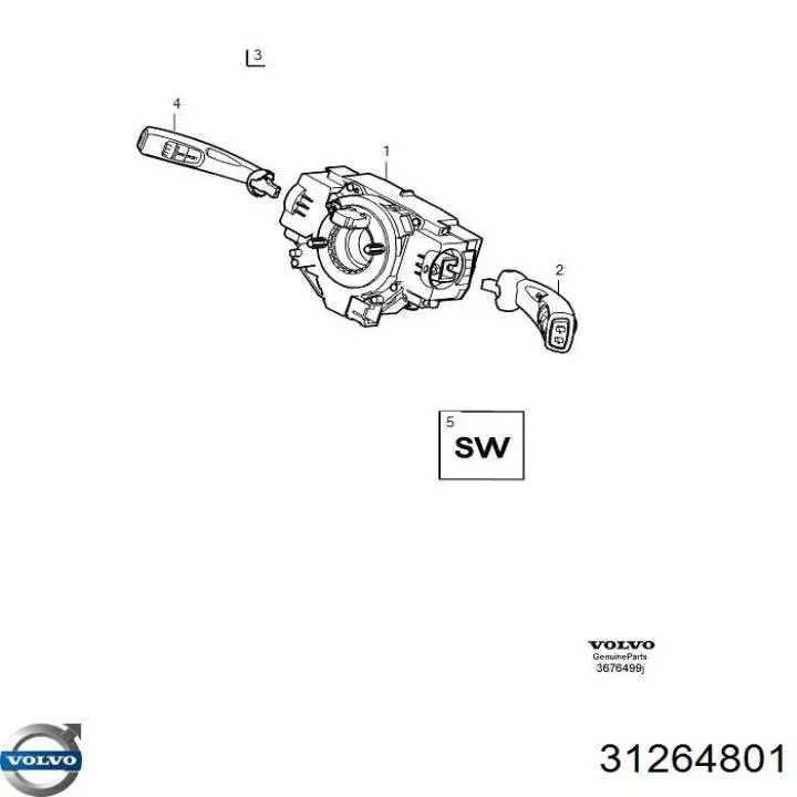  Volvo 31264801 ціна, від 42.28 USD