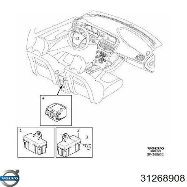  Volvo 30795504 ціна, від 25.34 USD