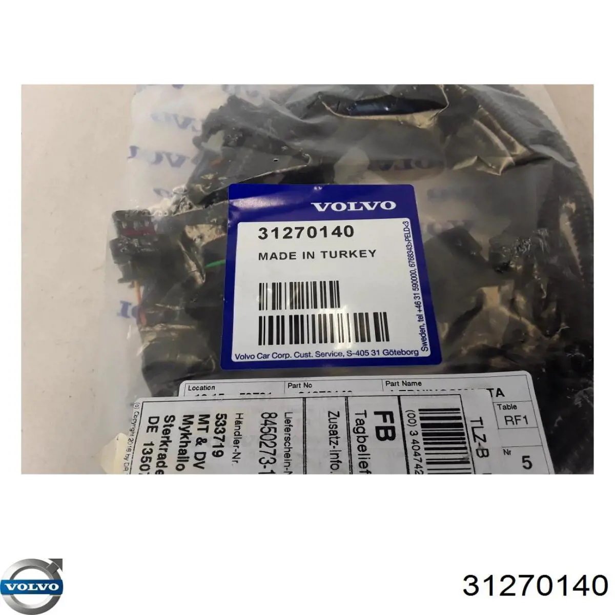  Volvo 31270140 ціна, від 192.46 USD
