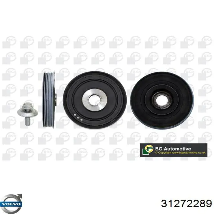 Купити 31272289 Volvo Шків колінчастого вала