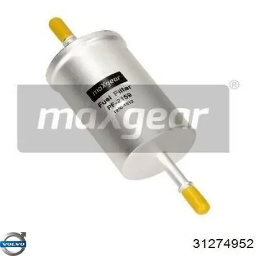 Фільтр тонкого очищення палива Volvo 31274952 ціна, від 8.92 USD