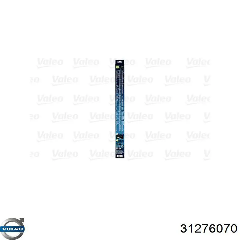 Двірники Volvo 31276070