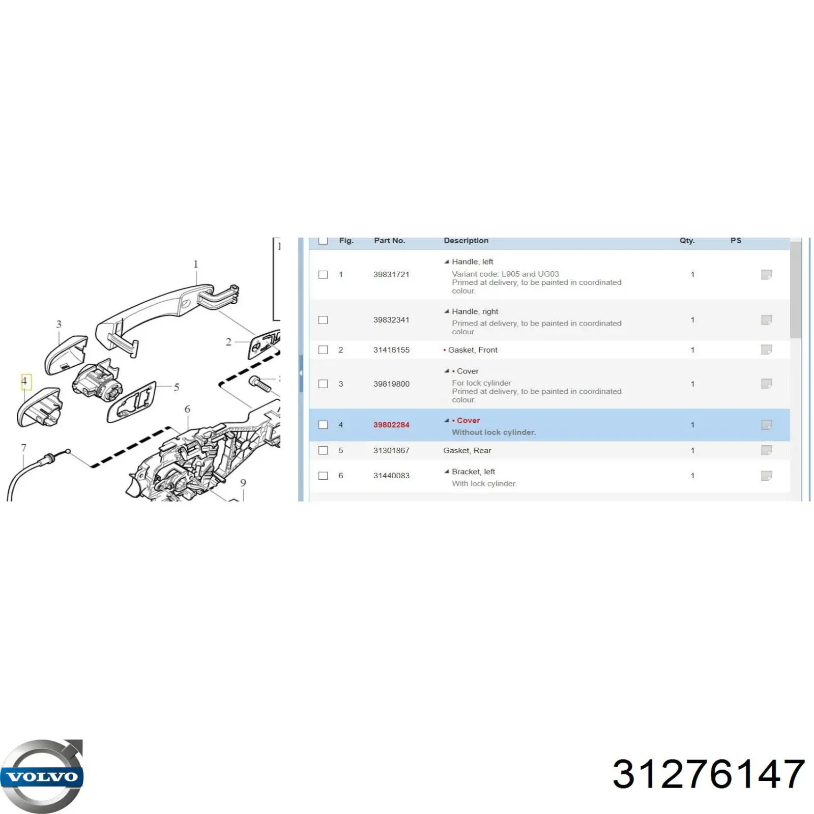  31276147 Volvo