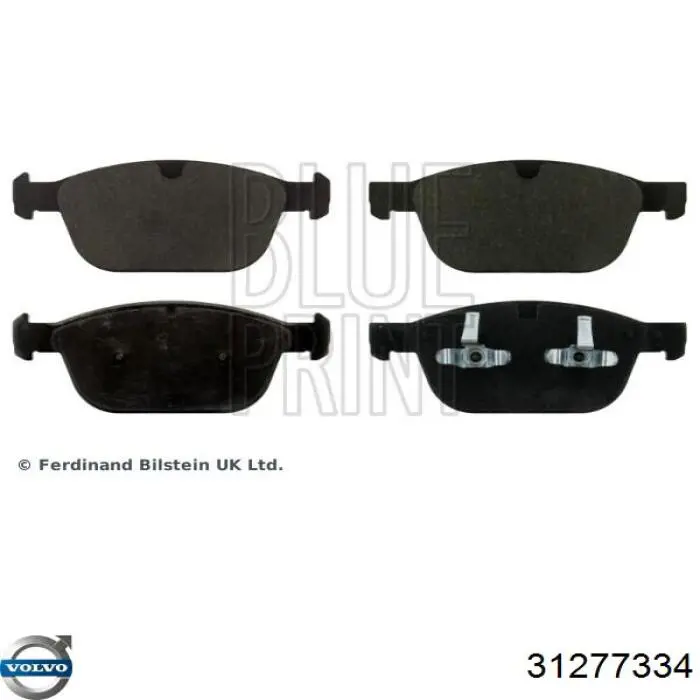 Купити 31277334 Volvo Колодки гальмівні передні, дискові